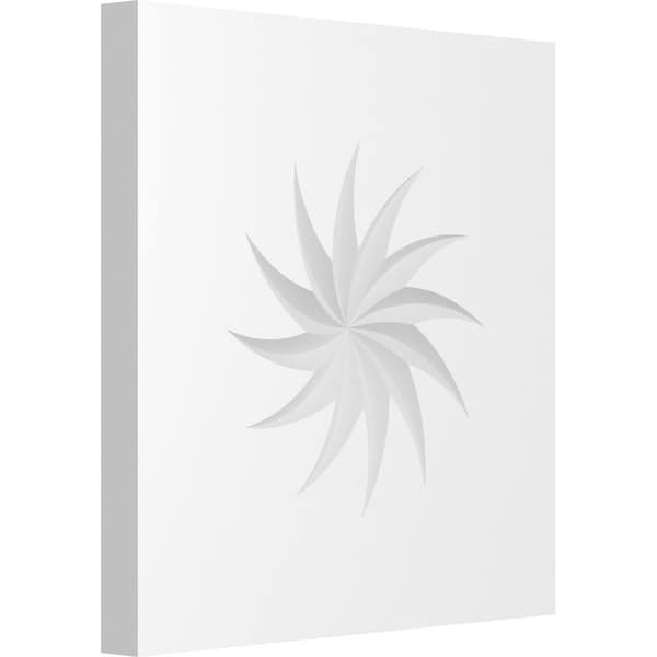 Ekena Millwork Standard Sedgwick Spiral Rosette With Square Edge, 6"W x 6"H x 1/2"P ROSP060X060X050SDG12 - main
